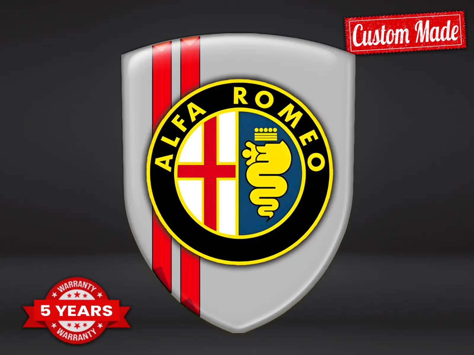 Alfa Romeo Autoaufkleber Premium Hochwertig Anpassbar